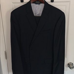Tommy Hilfiger Pinstripe Single Breasted Full Suit